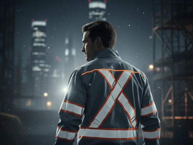 نوار شبرنگ در لباس ایمنی و کار